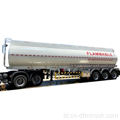 Tangki pengangkut minyak tanker pengiriman bahan bakar semi trailer